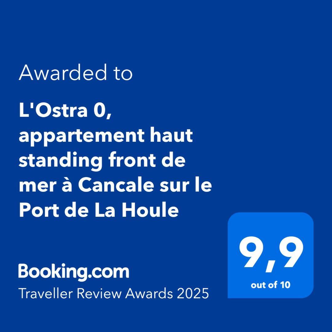 L'Ostra 0, Appartement Haut Standing Front De Mer A Cancale Sur Le Port De La Houle Екстериор снимка